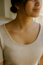 Chérie Bow 925 Sterling Silver Pendant – Elegant Bow Knot Necklace, Waterproof, Anti-Tarnish Jewelry for Women