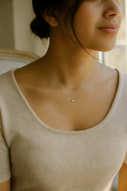 Chérie Bow 925 Sterling Silver Pendant – Elegant Bow Knot Necklace, Waterproof, Anti-Tarnish Jewelry for Women