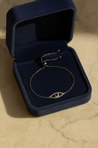 Guardian Glow 925 Sterling Silver Bracelet – Elegant Gold & Silver Sterling Silver Protective Bracelet for Women